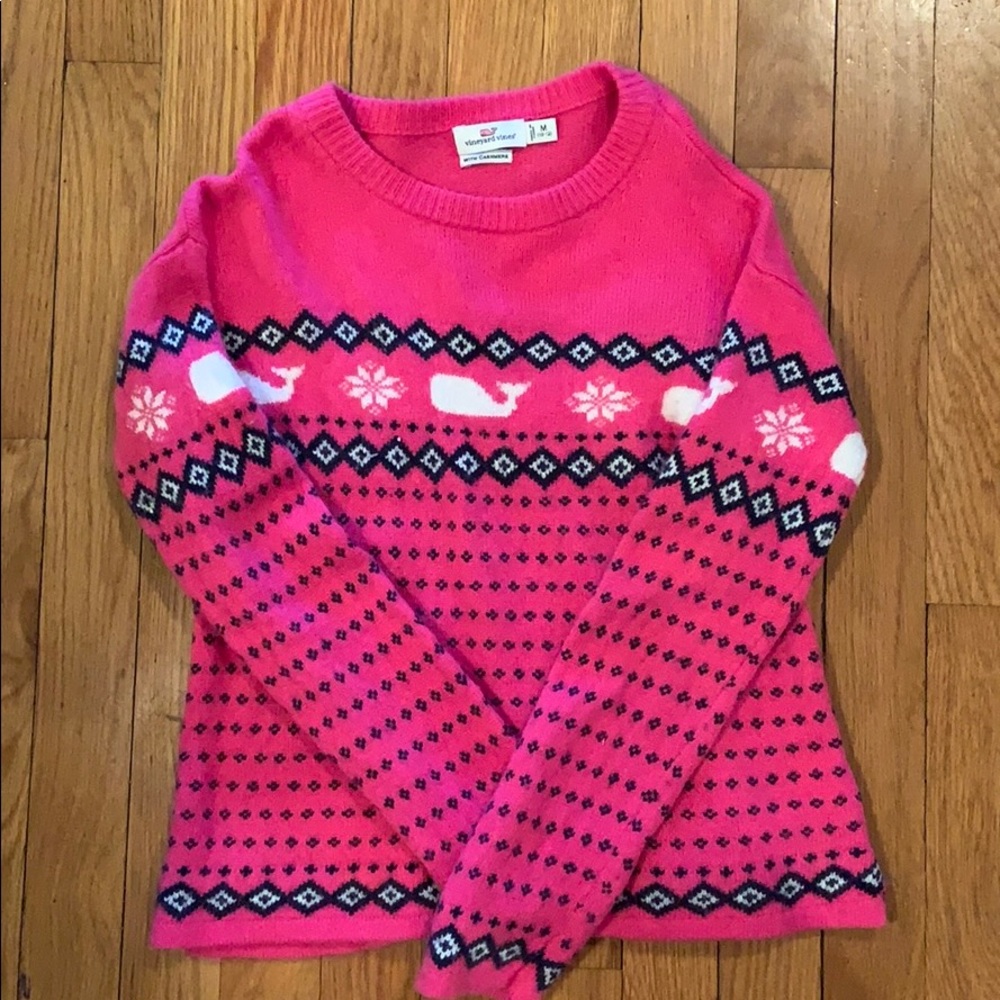 Vineyard Vines Cashmere Blend Winter Sweater